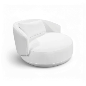 Nuvo Loveseat White