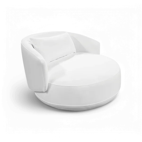 Nuvo Loveseat White
