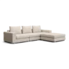 Nuvo Sectional Sofa Cream