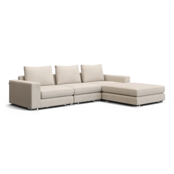Nuvo Sectional Sofa Cream