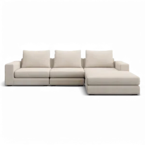 Nuvo Sectional Sofa Cream